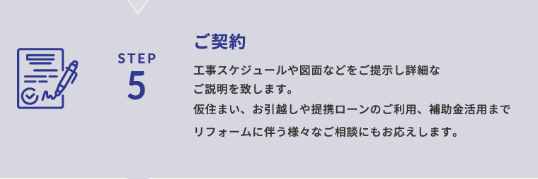 STEP5 ご契約